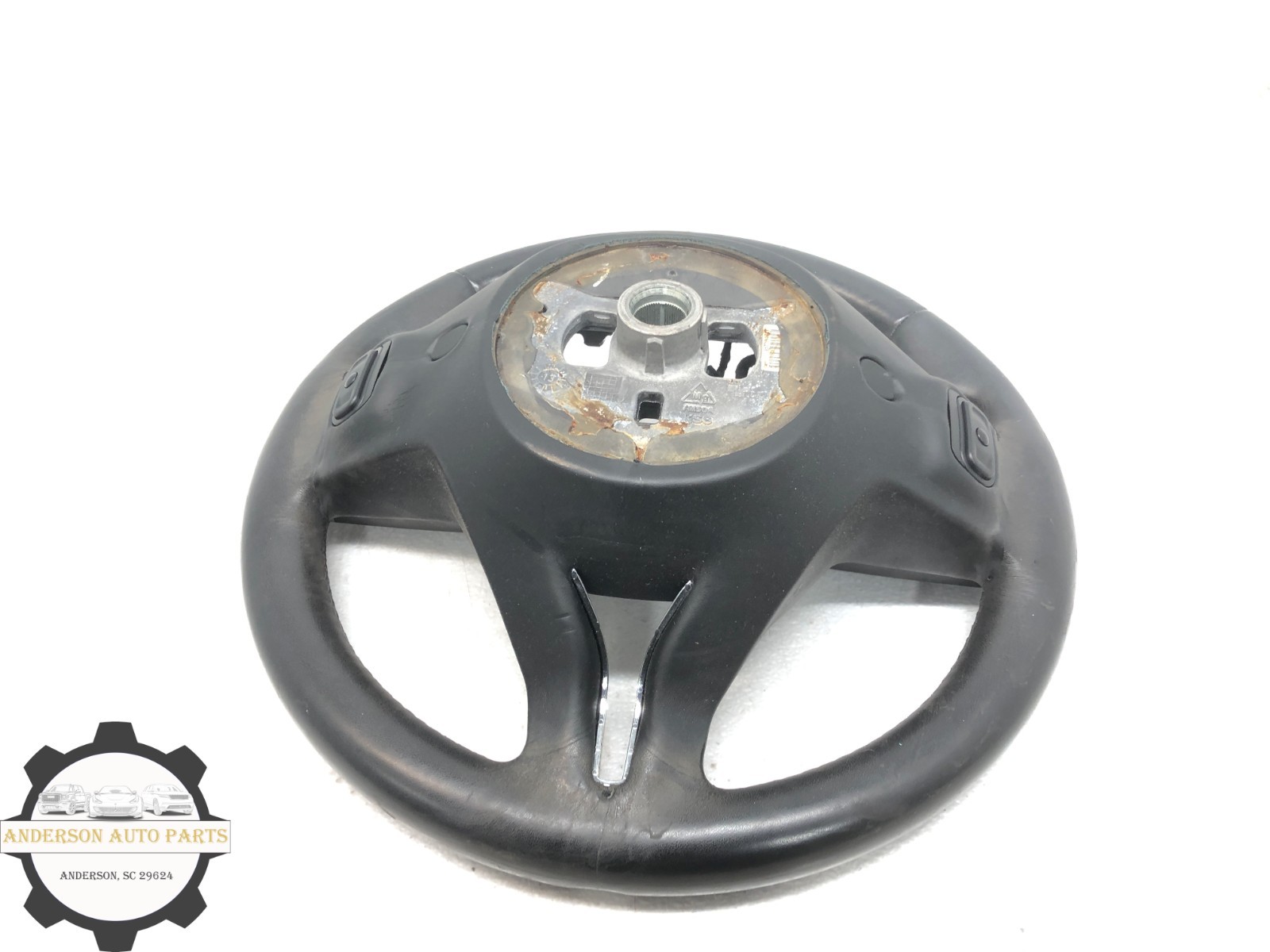 2014-2020 MASERATI QUATTROPORTE  LEATHER STEERING WHEEL W/ SWITCHES OEM #NOTE
