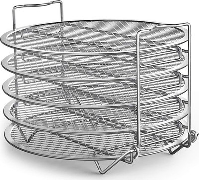  Dehydrator Rack Compatible with Instant Pot 6 Quart Stainless Steel Stand