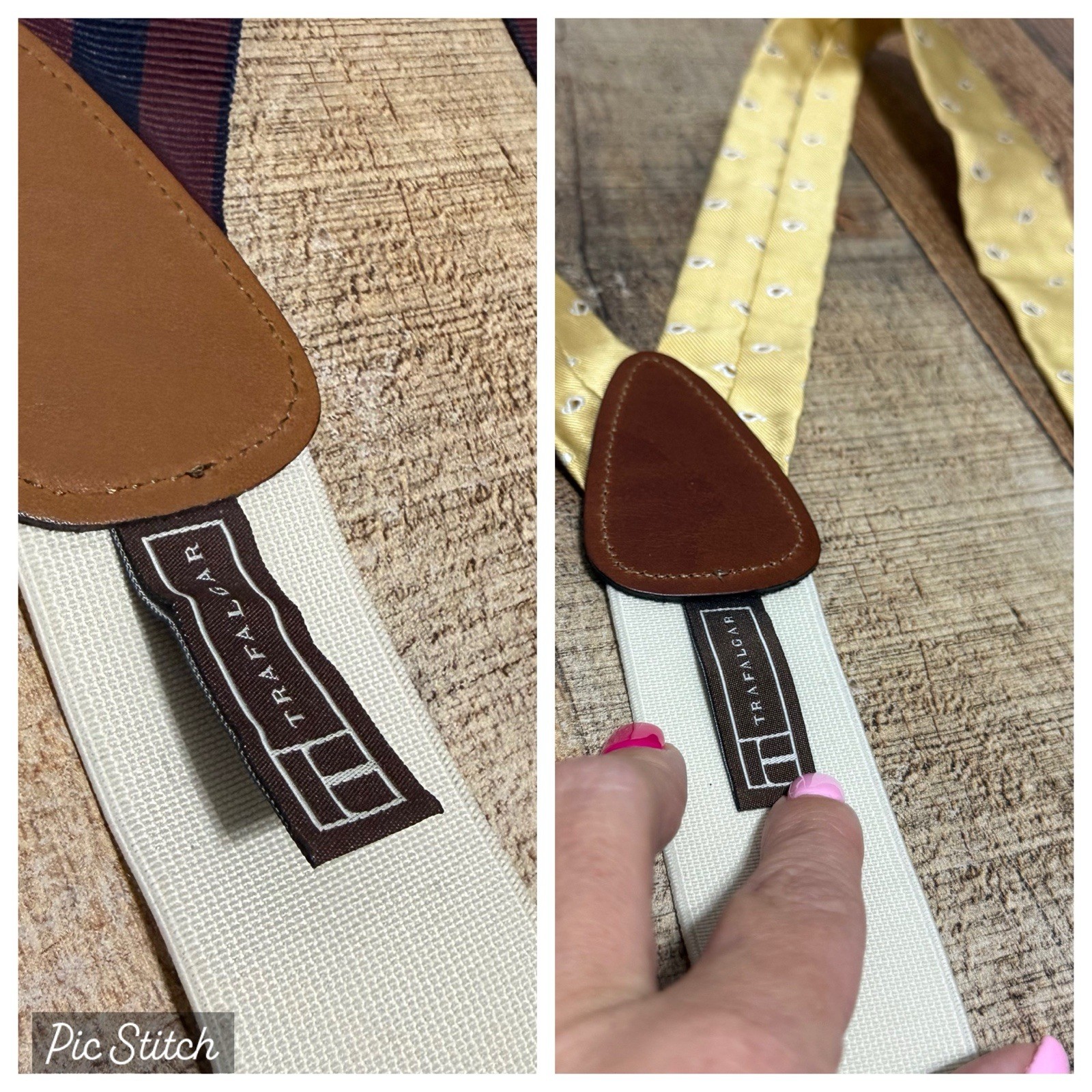 Trafalgar 2 Pair Bundle Adjustable Suspenders - image 4