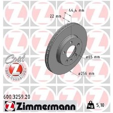 2x Bremsscheibe vorne für Seat Ibiza 5 KJ1 id79546