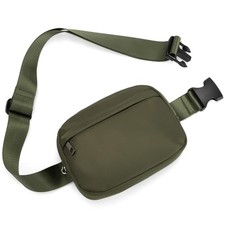 Unisex mini Belt Bag Fanny pack crossbody bags Everywhere Waist packs with Ad...