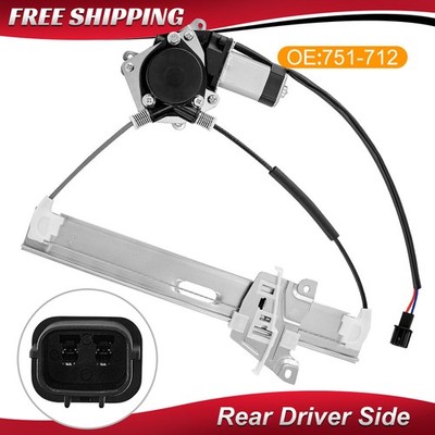 Fits Ford Escape 2008-2012 Power Window Regulator with Motor Rear Driver Side