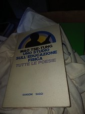 Mao Tse Tung Uno Stufio Sull' Educazione Fisica Tutte Le Poesie Sansoni 1971