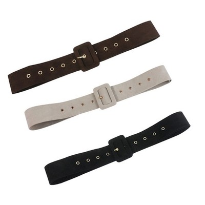 Women Overcoat Waist Belt Coat Belt Cinches Tie with Buckles for Windbreaker