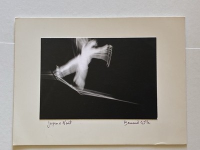 Bernard Gille    Joyeux Noël / Acrobat    Signed Vintage Photo Art Surface-Mount