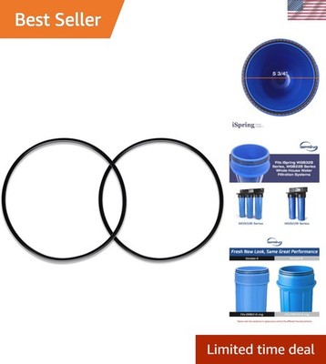 Standard Size ORBX2 O-Rings - 5.8 Inches for Safe Water Filtration - Pack of 2