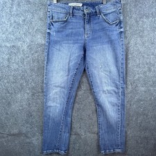 Anthropologie Pilcro and the Letterpress Jeans Womens 31 Ankle Taper Slim