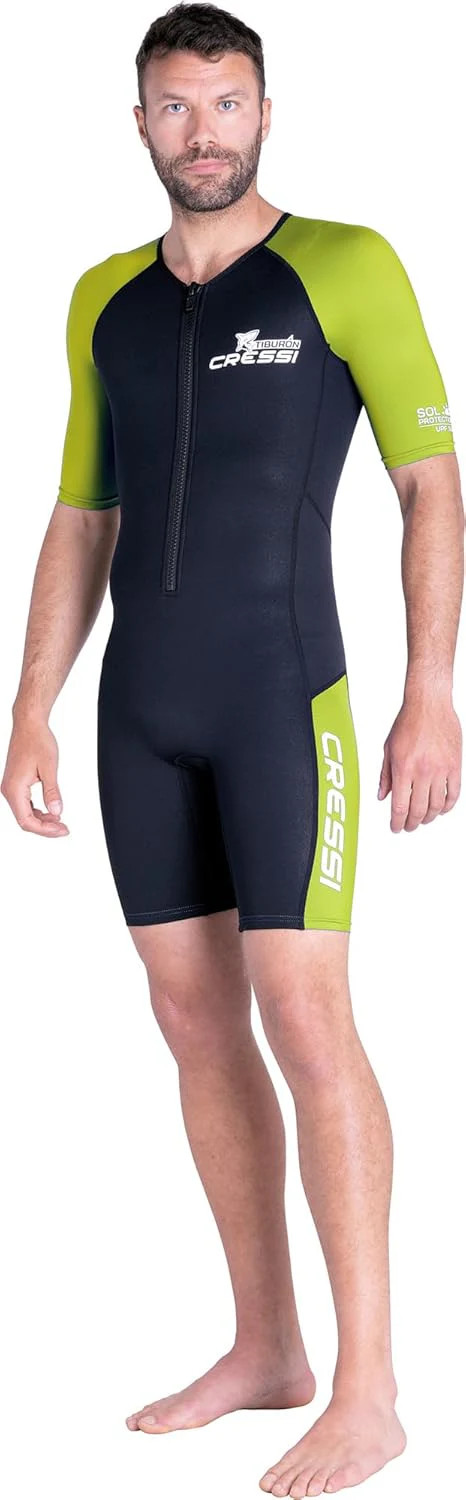 CRESSI Tiburon Man Shorty Wetsuit 2mm Traje Buceo Corto Natación Deporte