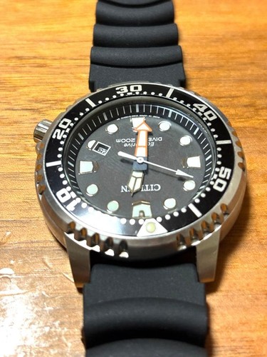 CITIZEN Promaster Eco-Drive Diver Watch Running