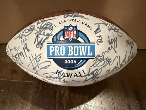 🔥Peyton Manning Signed Pro Bowl Football, Multi Signature Ball (Beckett)🔥