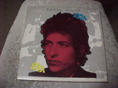 BOB DYLAN -PROMO STAMP - BIOGRAPH- 5 LP BOX SET - 1985- COLUMBIA C5X-38830 -MINT