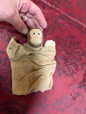 rare 50s monkey puppet porcelain head