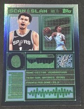 2025-26 Topps Basketball Black Friday Victor Wembaynama Scan & Slam #SS-15