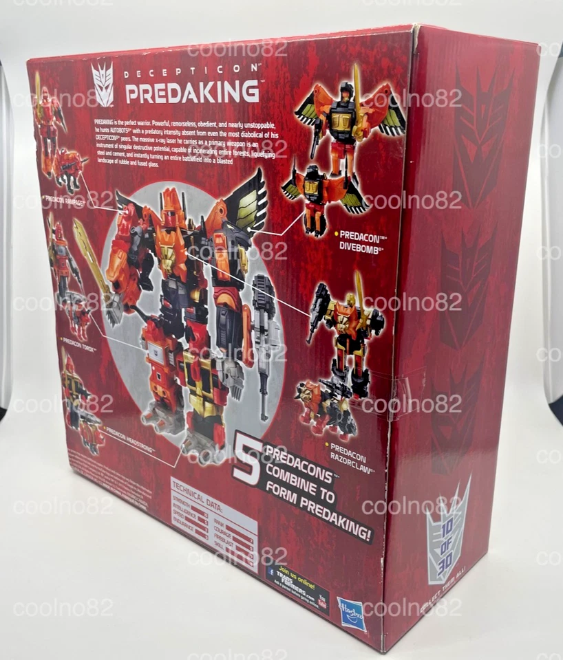 2013 Transformers Platinum Edition Predaking – Factory Sealed Collector Set - Image 4 of 4