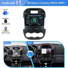 Autoradio 9" per Ford Ranger 2011-2016 Android 15 GPS NAVI WIFI Carplay USB IPS