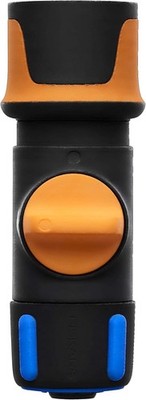 Fiskars Schlauchanschluss, ON/OFF-Ventil, SoftGrip-Kontaktpunkte, Universalgröße