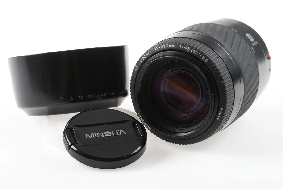 Objectif Minolta AF 70-210 Mm F/4,5-5,6 - Monture Sony/Minolta AF - Occasion