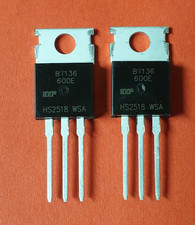 2x / 5 x Triac Thyristor BT136-600E I BT137-600E I BT138-600E I BT139-600E