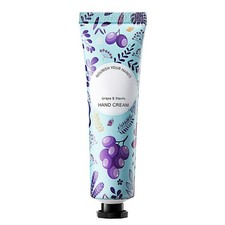 Set Of 5 Hand Cream Refreshing Grape Scented Moisturizing Hand Lotion Portable