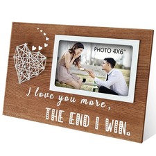 Romantic Gifts for Boyfriend and Girlfriend - Couples Valentine Picture Frame...