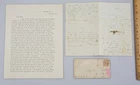 Original 1865 Civil War Letter Charles Leach 1st Connecticut Heavy Artillery