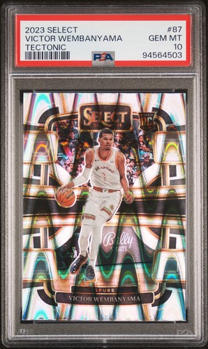 2023-24 Panini Select - Concourse Victor Wembanyama #87 Tectonic Prizm (RC)