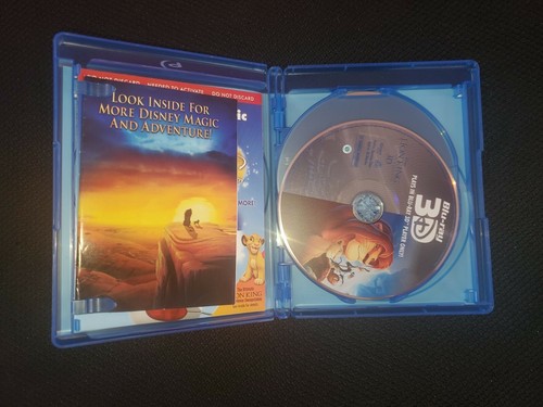 The Lion King (3D/2D Blu-ray + DVD, 2011, 5-Disc Set, Diamond Edition) Steelbook - Picture 3 of 12
