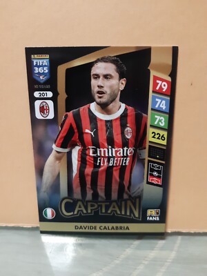 Panini Adrenalyn FIFA 2025 Davide Calabria # CAPTAIN