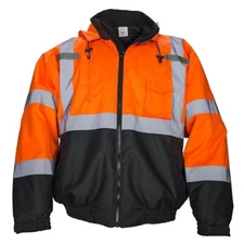 SAS Hi-Viz Rain Coat – Class 3 Safety Jacket