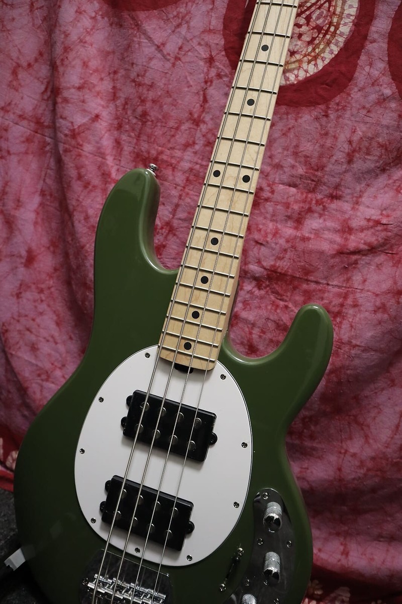 Sterling StingRay RAY4 HH 4-String Bass Olive | eBay