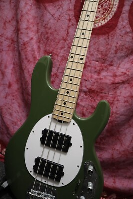 Sterling StingRay RAY4 HH 4-String Bass Olive | eBay
