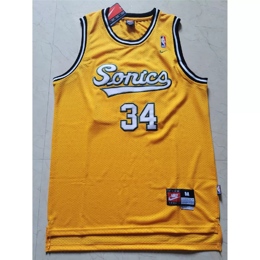 Seattle Supersonics Jersey Basketball Practice Ray Allen