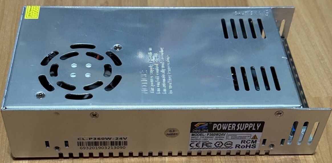 Cheng Liang P360W24V Power Supply 24V 15A for Creality Ender 3 3D