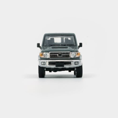 BM Creations Toyota Land Cruiser LC76 - Dark Grey - LHD 1:64