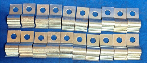 SADDLE CLIP 1/4" MAX CLEARANCE (LOT OF 20)