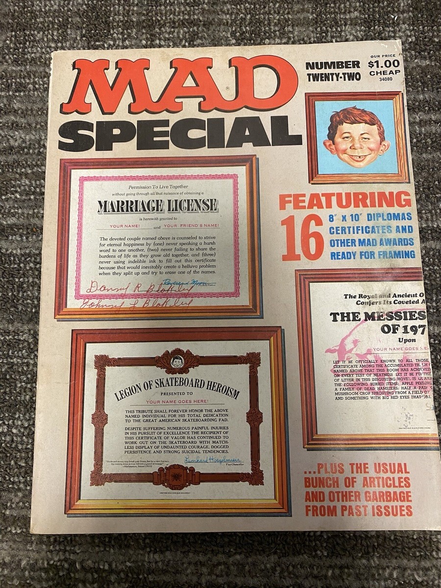 mad magazine 22冊 Mad Special Magazine Number 22 1977-78 | eBay