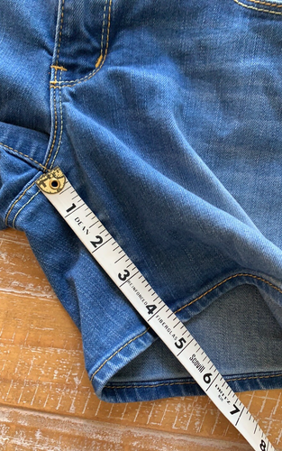 Zara Girls Denim Jean Shorts Sz 11/ 12 Adjustable Waist New - Picture 11 of 11