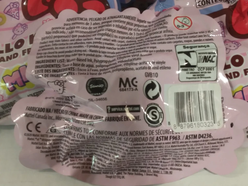 Hello Kitty and Friends Minis Sanrio Surprise Minis 9 盲袋(顶端) — 第 3/3 张图片