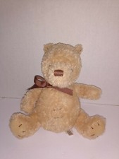 Walt Disney Classic Fuzzy Winnie The Pooh Bear Plush 9" Tall