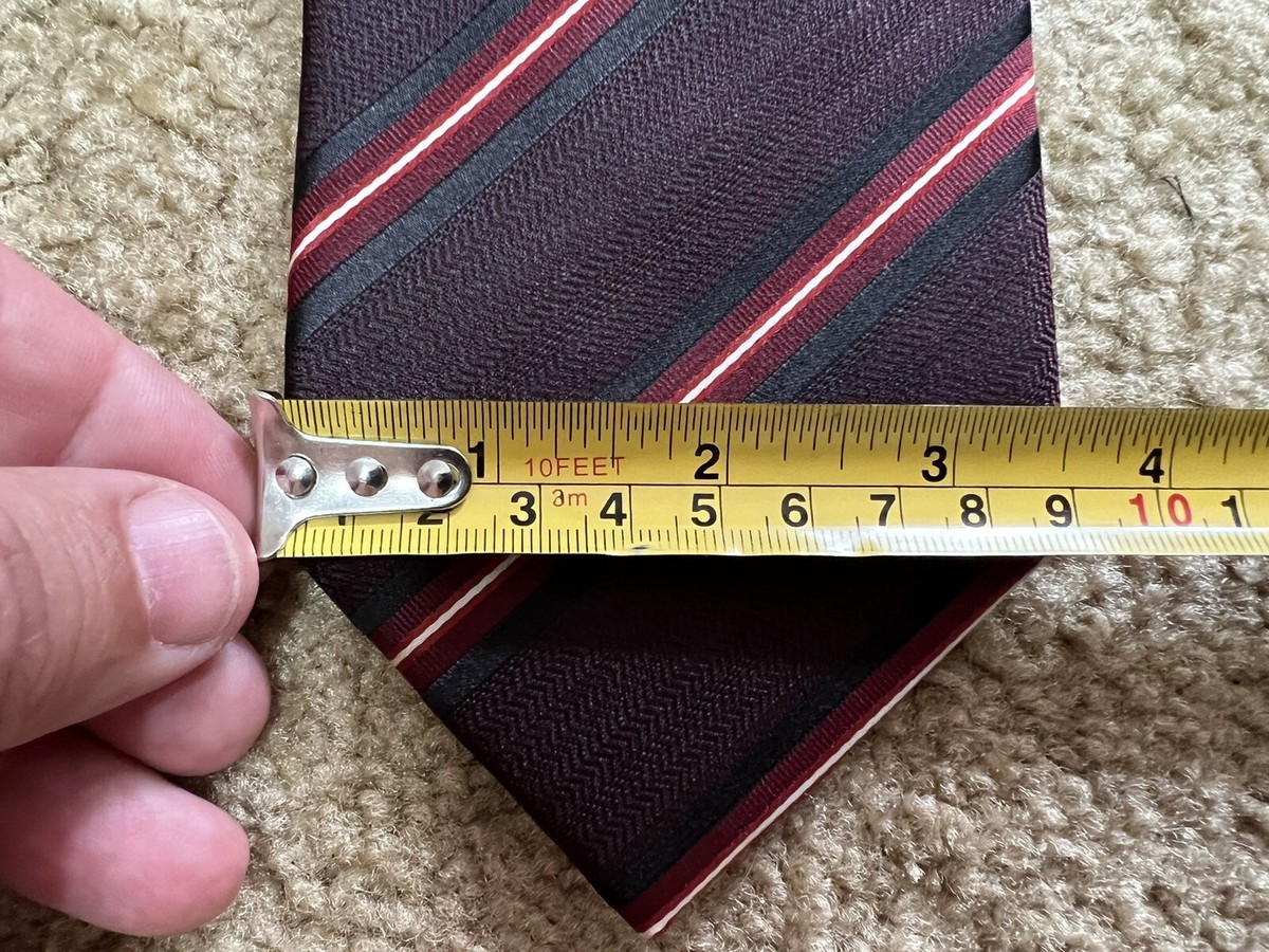 Cravatte HUGO BOSS SELECTION En Soie 100% - Neuve Sans étiquette, Grise, Made In Italy