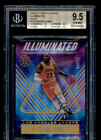 2020 Panini Illusions Basketball Gold LeBron James #19 BGS 9.5
