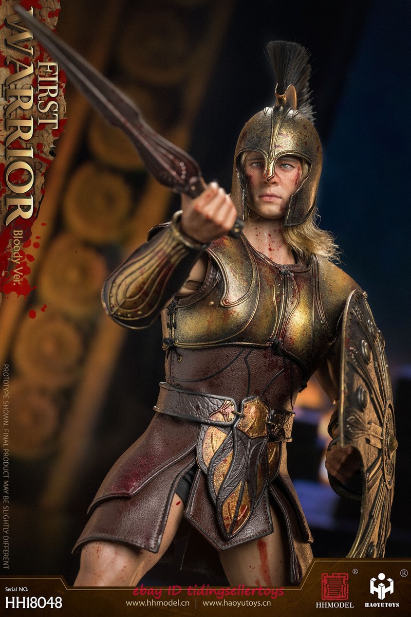 Greek First Warrior Troy HHmodel x HaoYuTOYS 1/6 Bloody Battle Ver