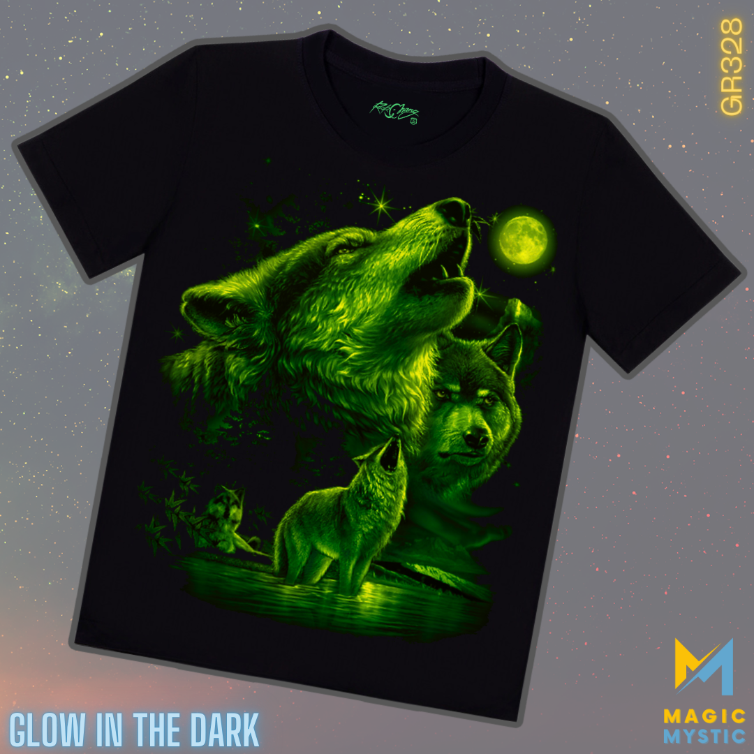 T-shirt Rockoff Band Glow - Licence Officielle - Coupe Unisexe Homme - Qualité Premium - Lot De 1