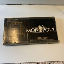 Monopoly Cinquantième Anniversaire Boîte Abîmée Manque Deux Des  Ref An