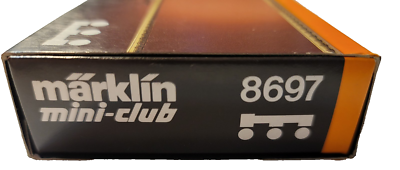 Märklin Mini Club 1 220 Z Gauge Regional Car Set West Mhi DB Art