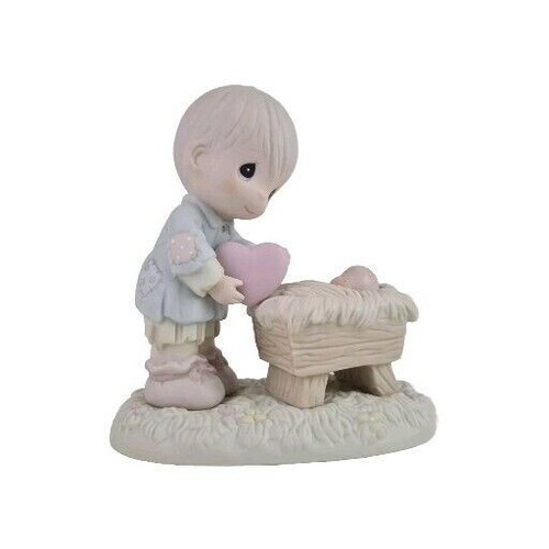 Precious Moments 150088 "I'll Give Him My Heart" Porcelain Collection Figurine - Bild 2 von 6