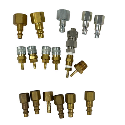 Foster 2022 2 Series,  Dixon D3-R and Assorted Coupler Body Hose Barbs, 17 Pcs