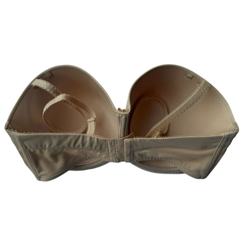 Freya 4234 Deco Underwire Seamless Molded Plunge Bra Nude Foam Cups Size 36H - Picture 10 of 10