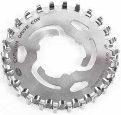 Gates Carbon Drive CDX 26Z Alfine/Nexus Track Riemenscheibe Hinterradnabe