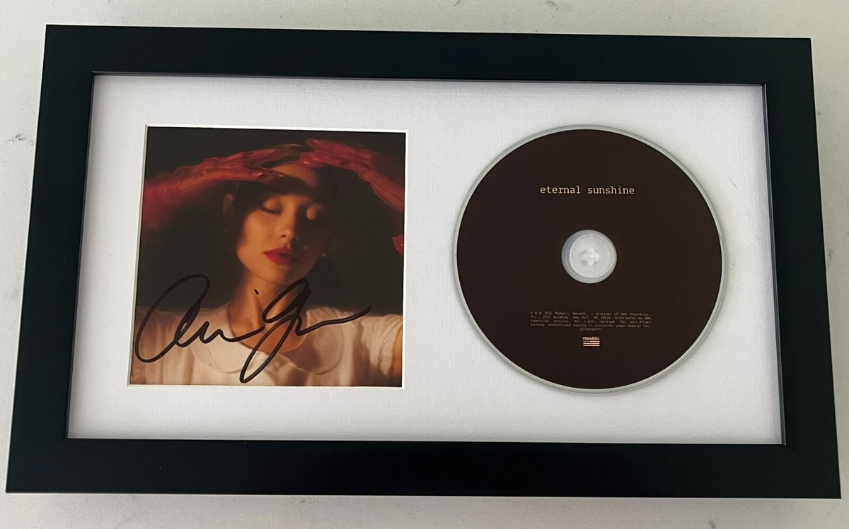 eternal sunshine signed cd アリアナ直筆サイン入り Ariana Grande Hand SIGNED AUTOGRAPHED Eternal Sunshine CD | eBay